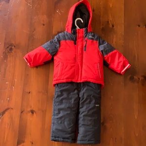 OskKosh snowsuit. Bibs and jacket